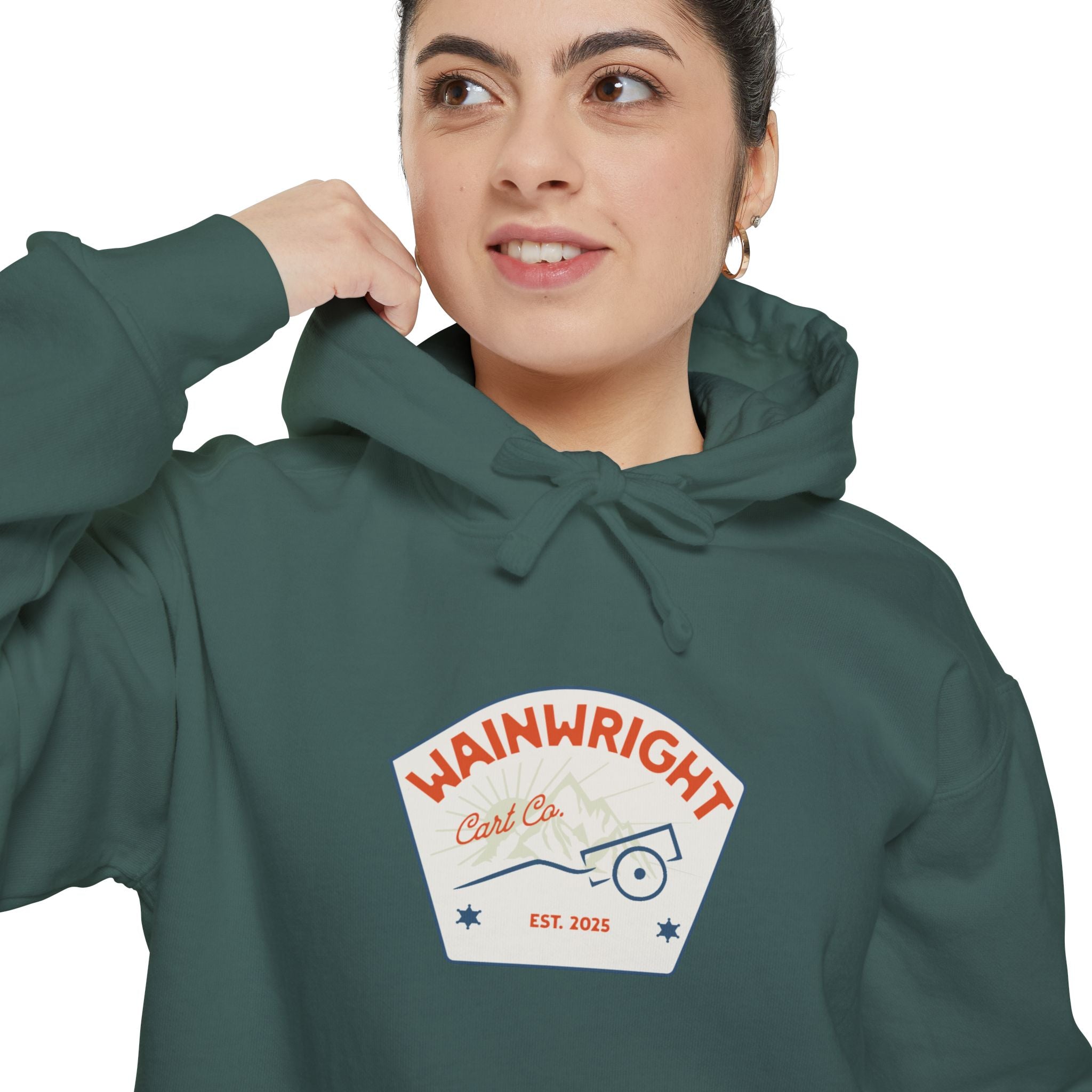 WCC Badge Unisex Hoodie - Comfort Colors