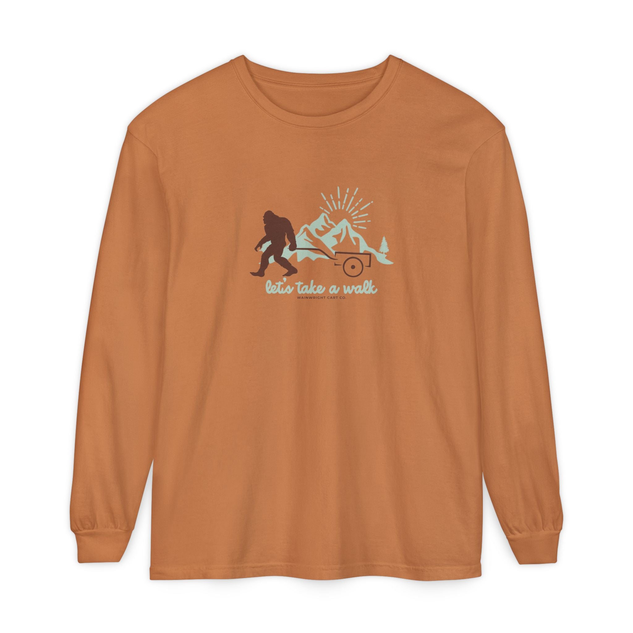 Bigfoot - Unisex Long Sleeve T-Shirt - Comfort Colors