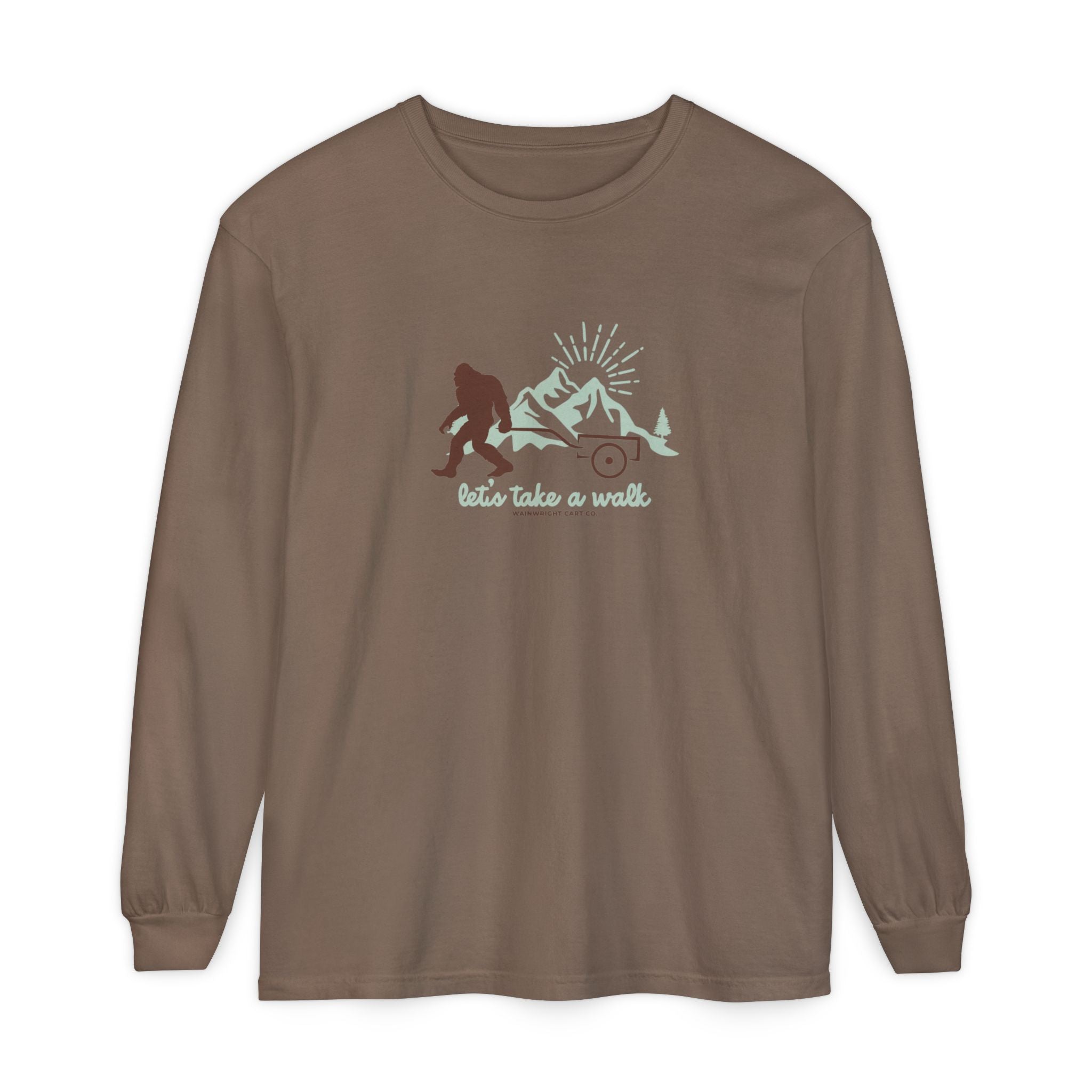 Bigfoot - Unisex Long Sleeve T-Shirt - Comfort Colors