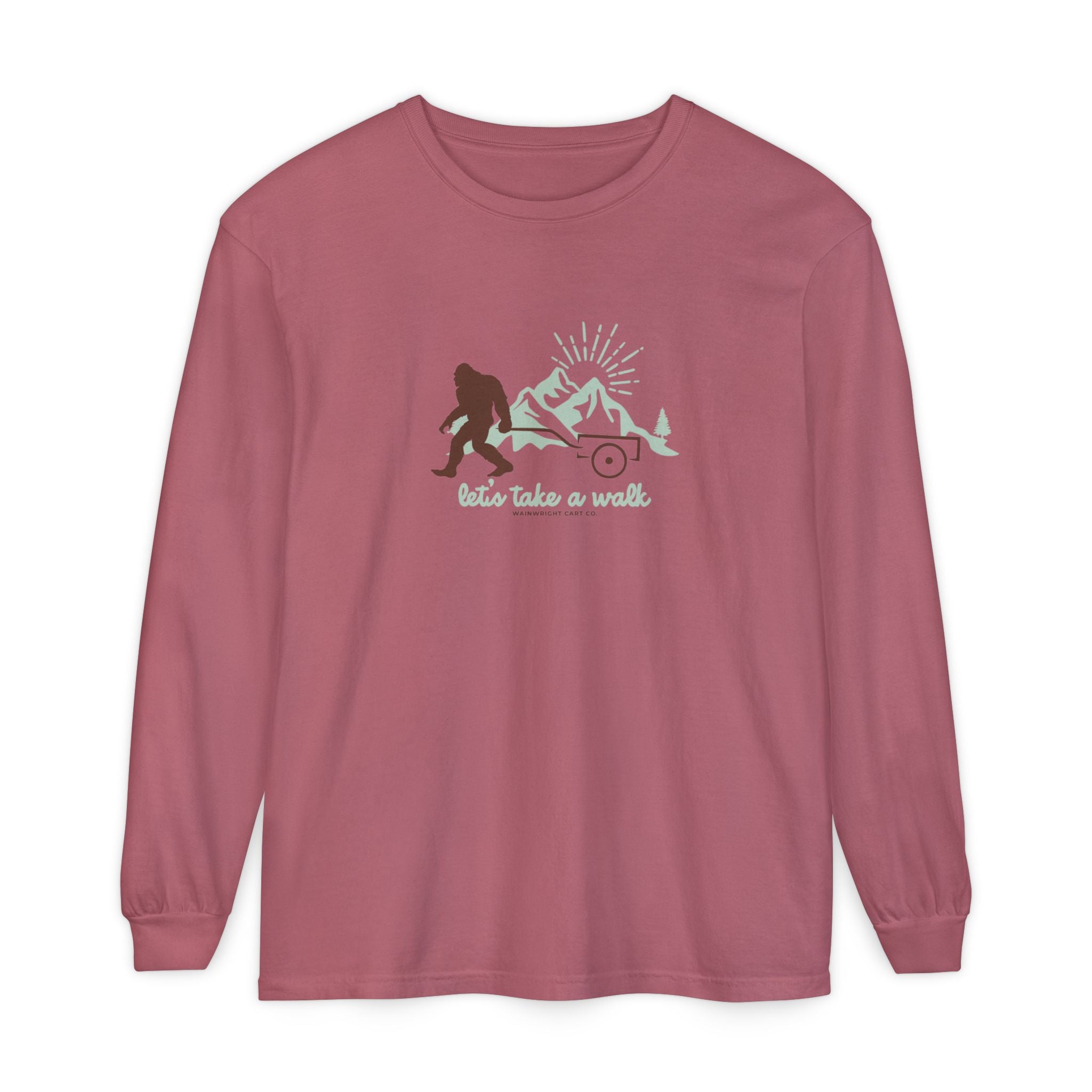 Bigfoot - Unisex Long Sleeve T-Shirt - Comfort Colors