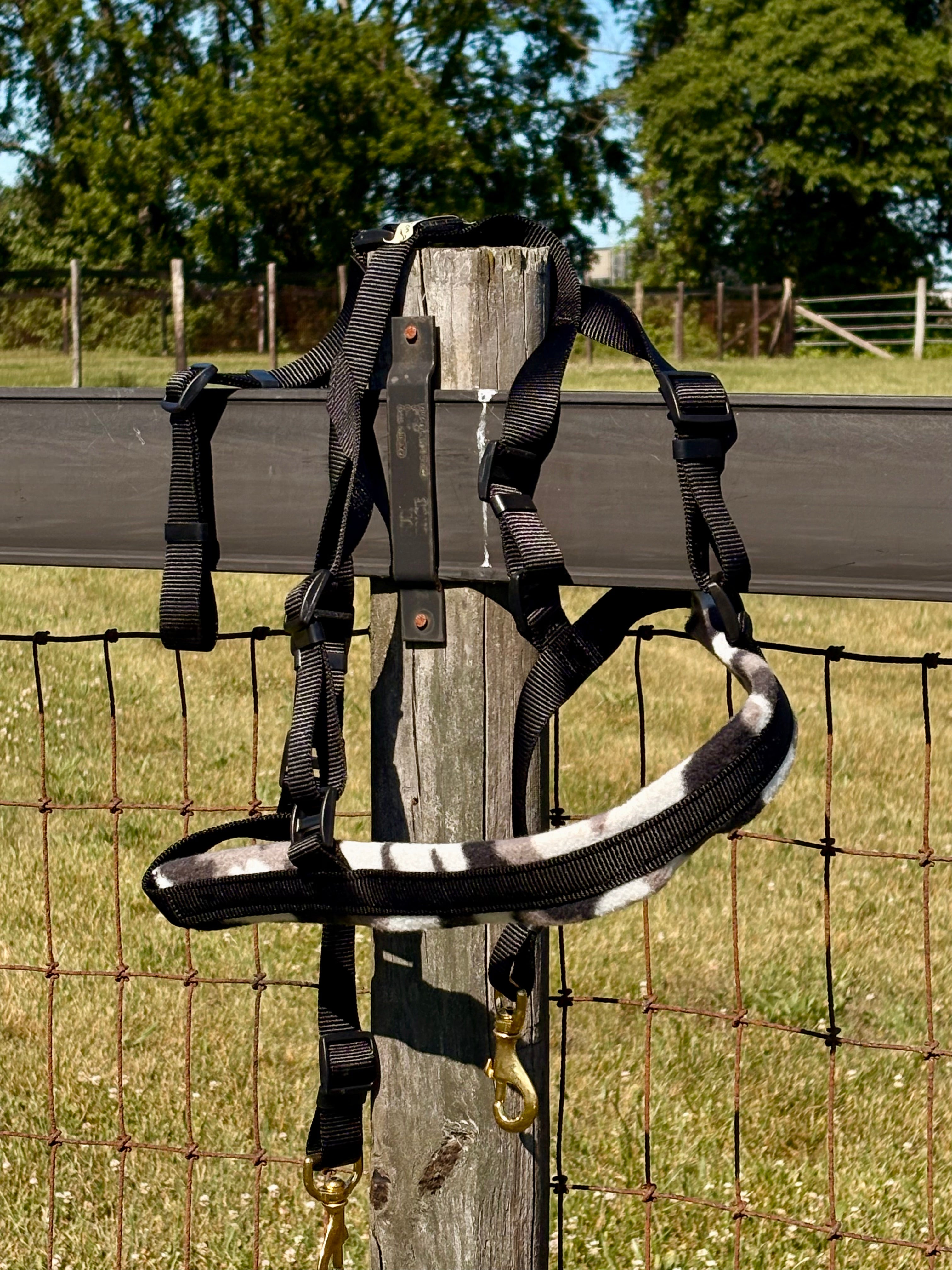 Shelf: Breeching for Adjustable Siwash Harness - Camo/Black