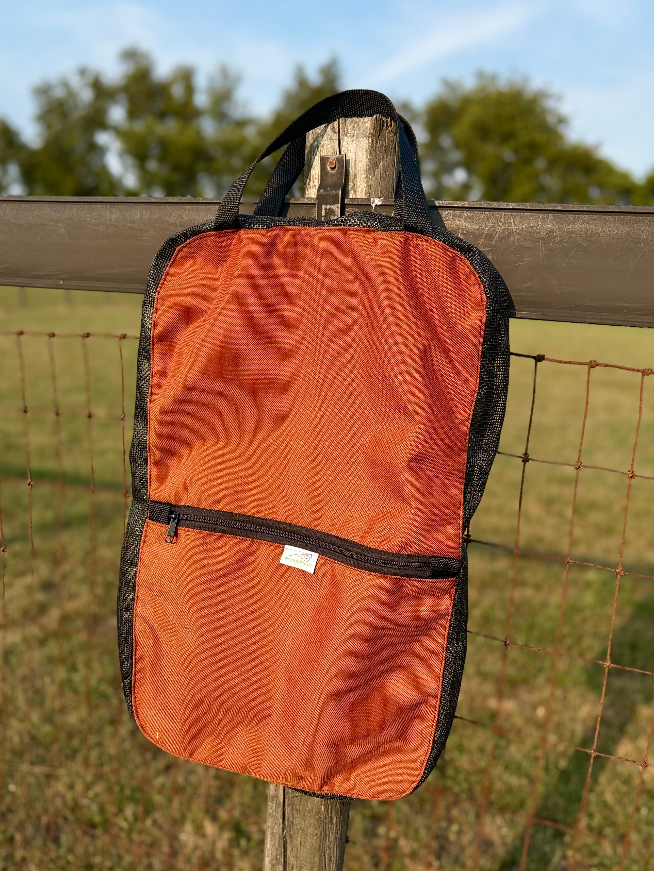 Shelf: Harness Bag - Rust with Black Trim