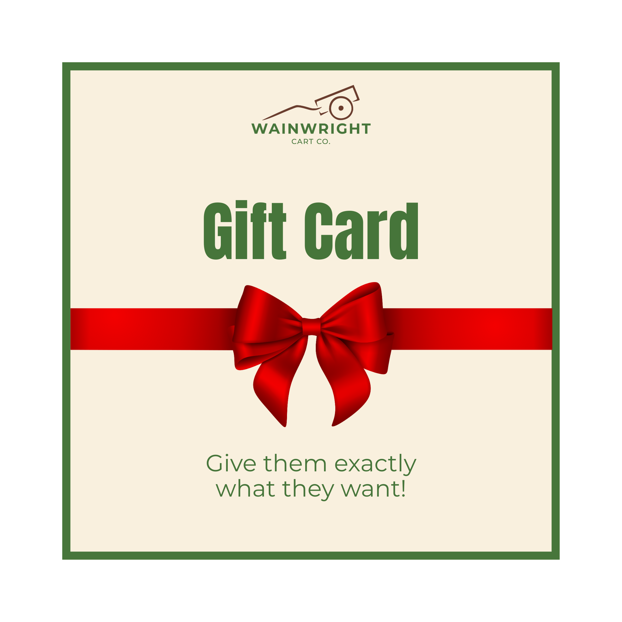 Wainwright Gift Card